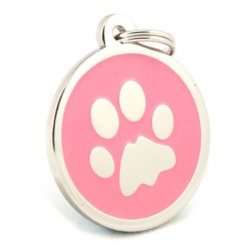 Placa identificativa para Perros rosa - 2067